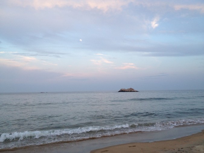 Singing Beach and the Moon